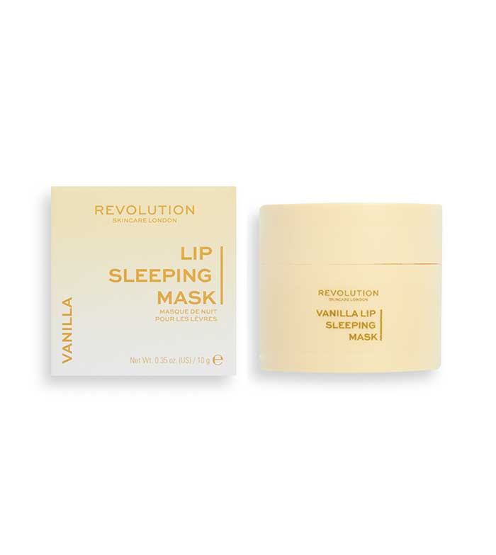 Revolution Skincare Máscara Labial Vanilla – Hidratação & Reparação