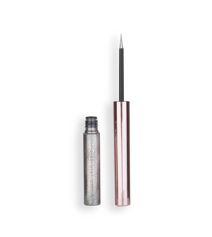 Makeup Revolution Chromatic Eyeliner – Silver Flash