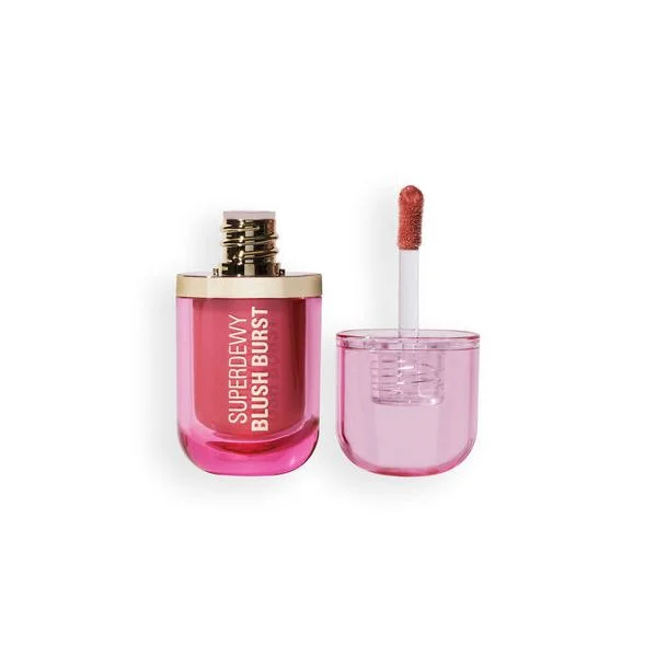 Revolution Superdewy Blush Burst Strawberry Milkshake Cool Pink 4.2ml
