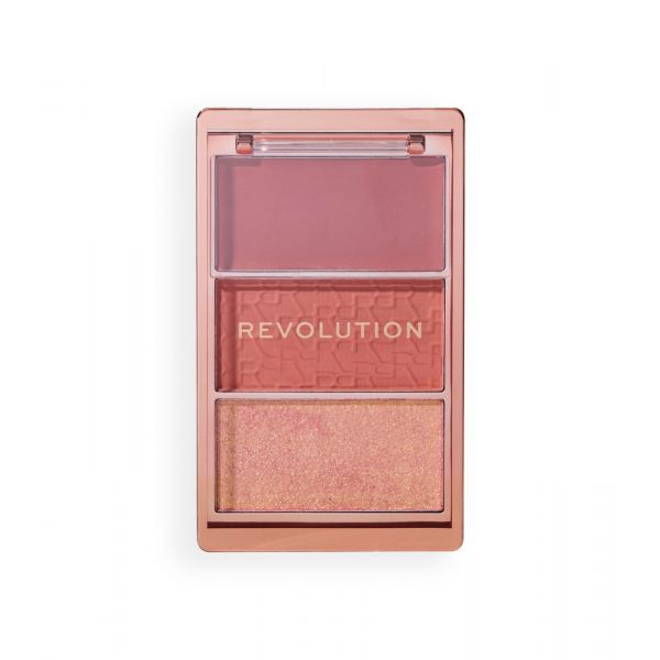 Revolution Paleta Icon Blush Aura Points Rose