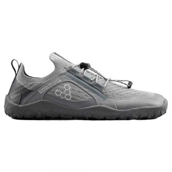 Vivobarefoot Sapatilhas de Trail Running Primus Trial Knit Fg Barefoot Storm Cloud 38
