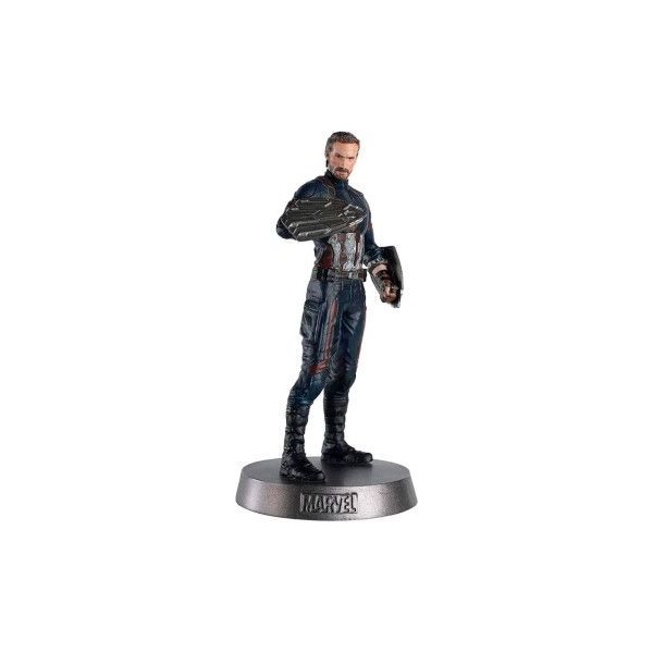 Eaglemoss Hero Collector Figura Capitão América Pesos Pesados Guerras Infinitas Os Vingadores Marvel