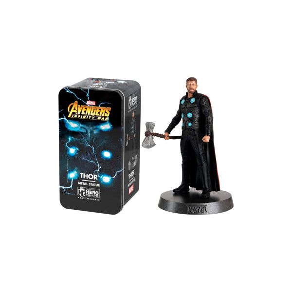 Eaglemoss Hero Collector Figura Thor Pesos Pesados Guerra Infinita Os Vingadores Marvel