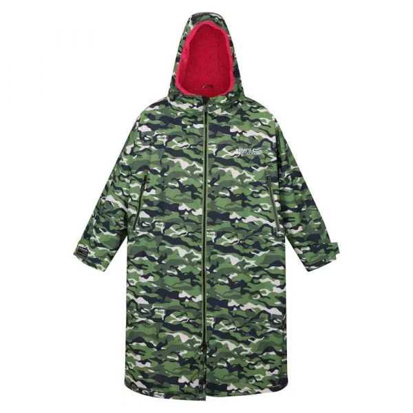Regatta Robe Parka Verde S-M Homem