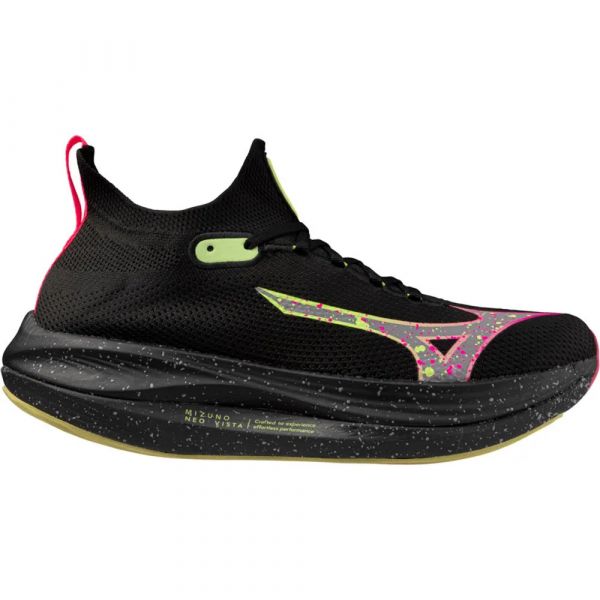 Mizuno Sapatilhas de Running Neo Vista Unisex Black / Silver / Pink Tetra 37