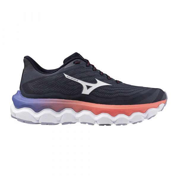 Mizuno Sapatilhas de Running Wave Horizon 8 Odyssey Gray / White / Striking Co 43