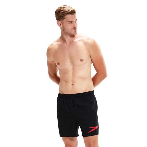 Speedo Sport Logo 16´´ Swimming Shorts Preto XL Homem