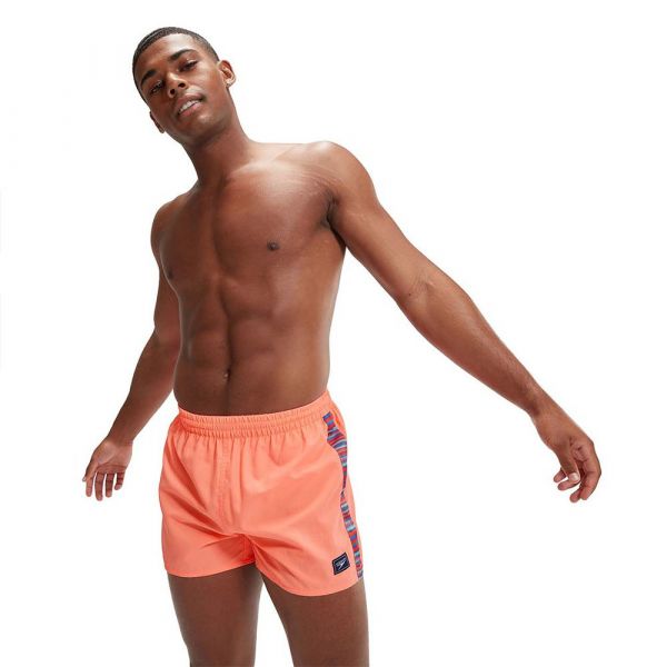 Speedo Retro 13´´ Swimming Shorts Laranja M Homem