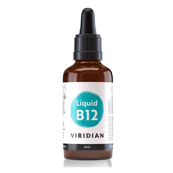 Viridian Vitamina B12 Líquida Laranja 50ml
