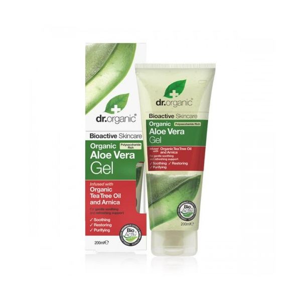 Dr. Organic Bio Aloe Gel Melaleuca Arnica 200ml