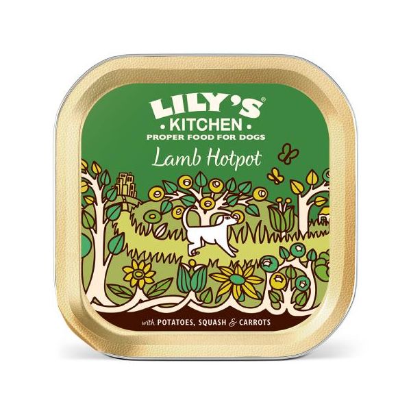 Ração Húmida Lily's Kitchen Lamb Hotpot Borrego 150 g