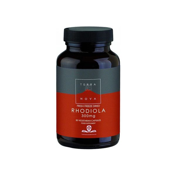 Terranova Complexo de Ginkgo, Rhodiola e Colina 50 Cápsulas