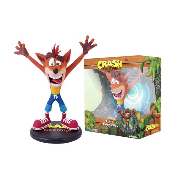First 4 Figures - N. Sane Trilogy - Crash Bandicoot Pvc Statue 23 Cm