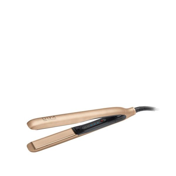 Alisador de Cabelo Diva Precious Metals Prancha Rose Gold 235º