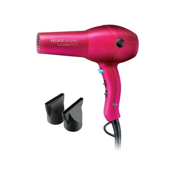 Diva Veloce 3800 Pro Secador Pink 2200W