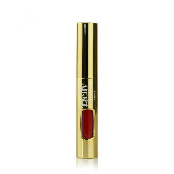 Delfy Lipfix Gold Batom Líquido Aurora Red 8g