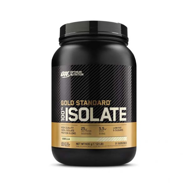 Optimum Nutrition Whey 100% Gold Standard Isolate 930g Baunilha