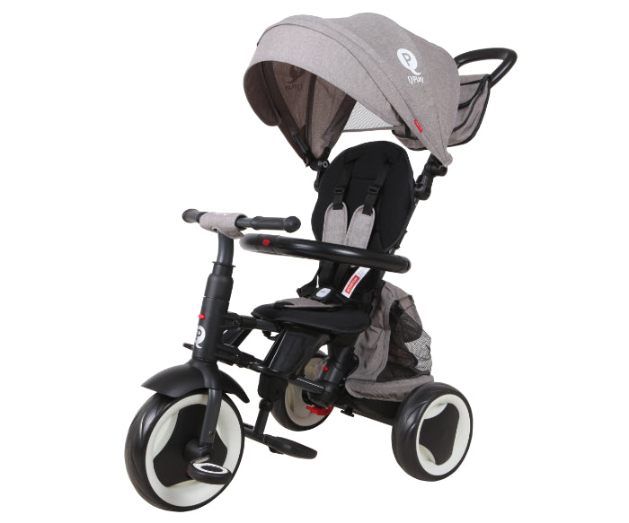 Triciclo Qplay Rito Plus Grey
