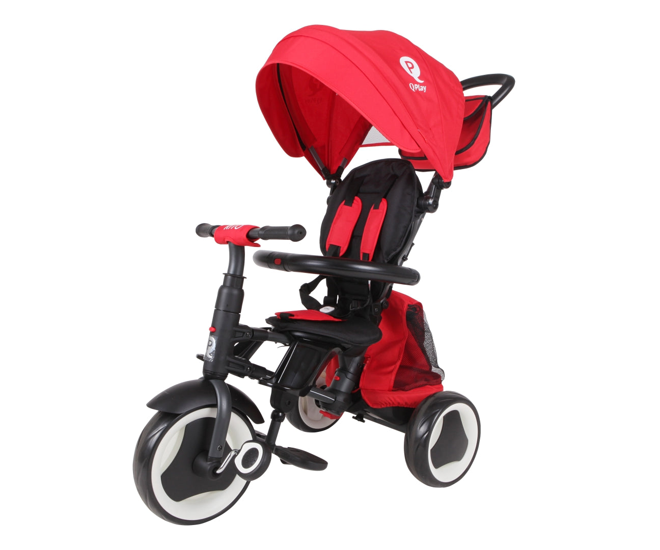 Triciclo Rito Plus Vermelho Qplay