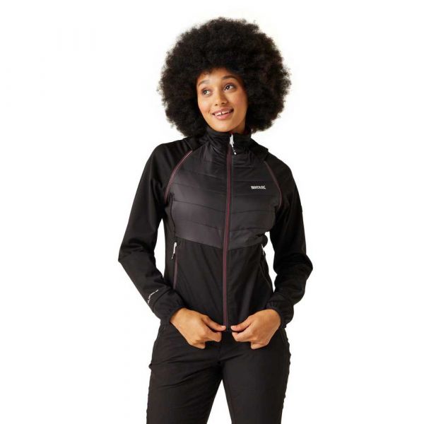 Regatta Steren Ii Hybrid Softshell Jacket Preto 18 Mulher