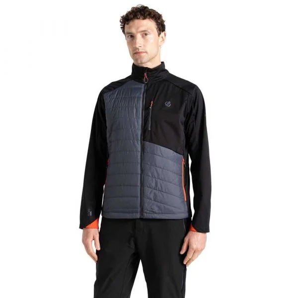 Dare2b Mountaineer Hybrid Softshell Jacket Cinzento S Homem