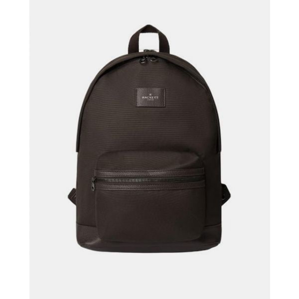 Hackett Mochila Hemsby Canvas Dark Brown One Size
