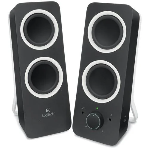 Colunas Logitech Z200 - Preto