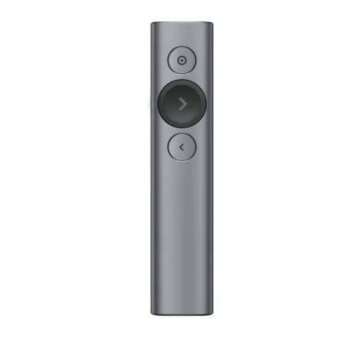 Apresentador Sem Fios Logitech Spotlight – Controlo por Gestos, Ponteiro Digital, Bluetooth / USB, Alcance 30m