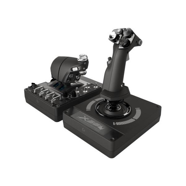 Logitech G Saitek X56 HOTAS RGB Throttle + Stick Simulation Controller - 945-000059
