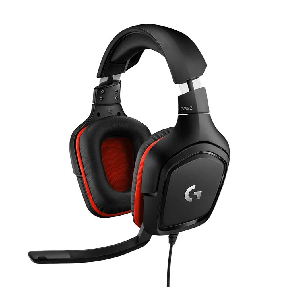 Headset Logitech G332 Stereo Gaming Preto