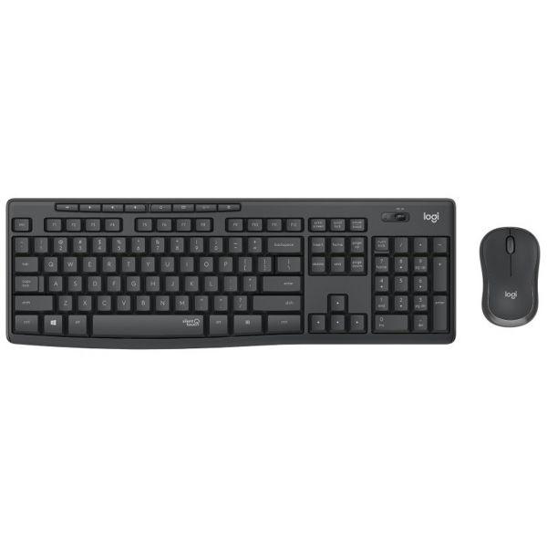 Teclado Logitech MK295 Silent Wireless Combo