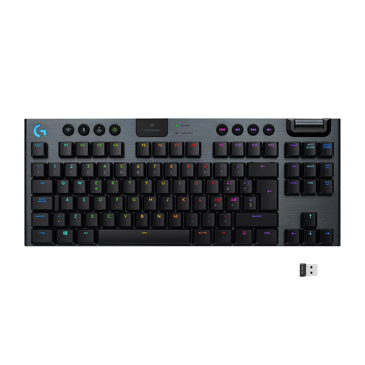 Teclado Logitech G915 TKL Lightspeed RGB Wireless PT