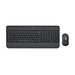 Teclado Logitech Signature MK650 Combo for Business Rato Sem Fios QWERTZ Alemão Graphite