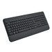 Teclado Logitech Signature K650 Sem Fios QWERTY Italiano Grafite