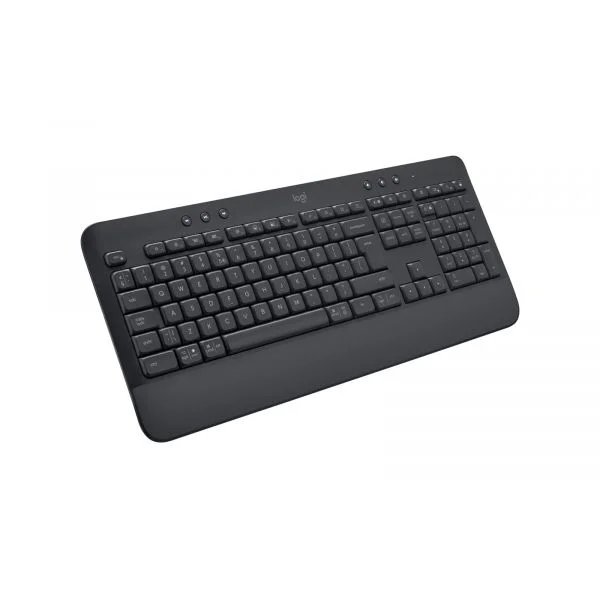 Teclado Logitech Signature K650 Sem Fios QWERTZ Húngaro Grafite