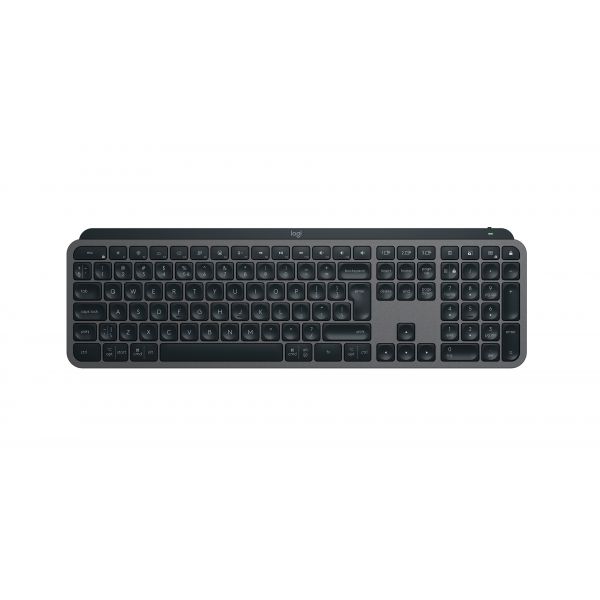 Teclado Logitech MX Keys S Sem Fios Qwerty US Grafite