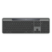 Teclado Logitech Signature Slim Solar+ K980 Sem Fios QWERTY Espanhol Graphite