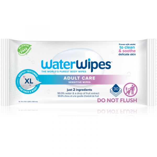 Waterwipes Toalhitas Húmidas Adulto 30 Unidades