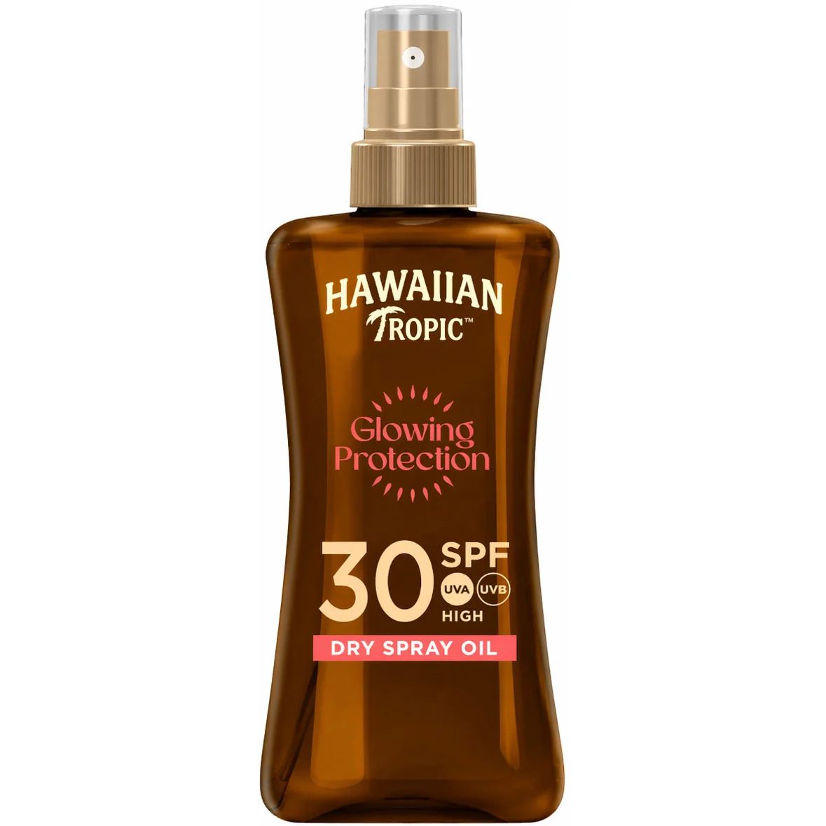 Hawaiian Tropic Óleo Solar Glowing Protection Bronzeador SPF 30 200 ml