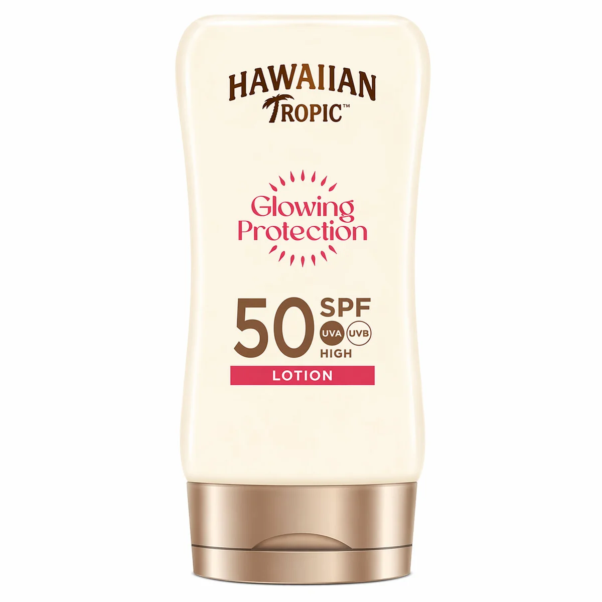 Hawaiian Tropic Loção Solar Glowing Protection SPF 50 180 ml