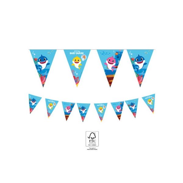 Procos Grinalda Bandeirola Baby Shark - 3431131