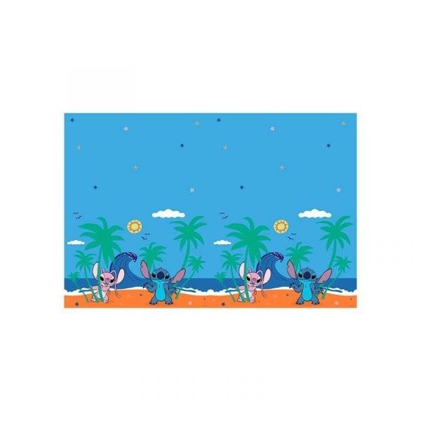 Decorata Party Toalha de Mesa de Plástico (120x180cm) Disney Stitch