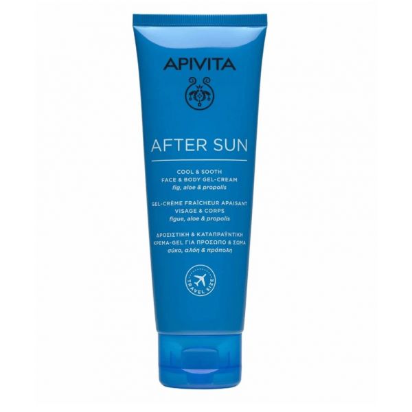 After Sun Apivita Bee Sun Safe After Sun Gel-Creme Rosto e Corpo Refrescante e Apaziguante 100ml
