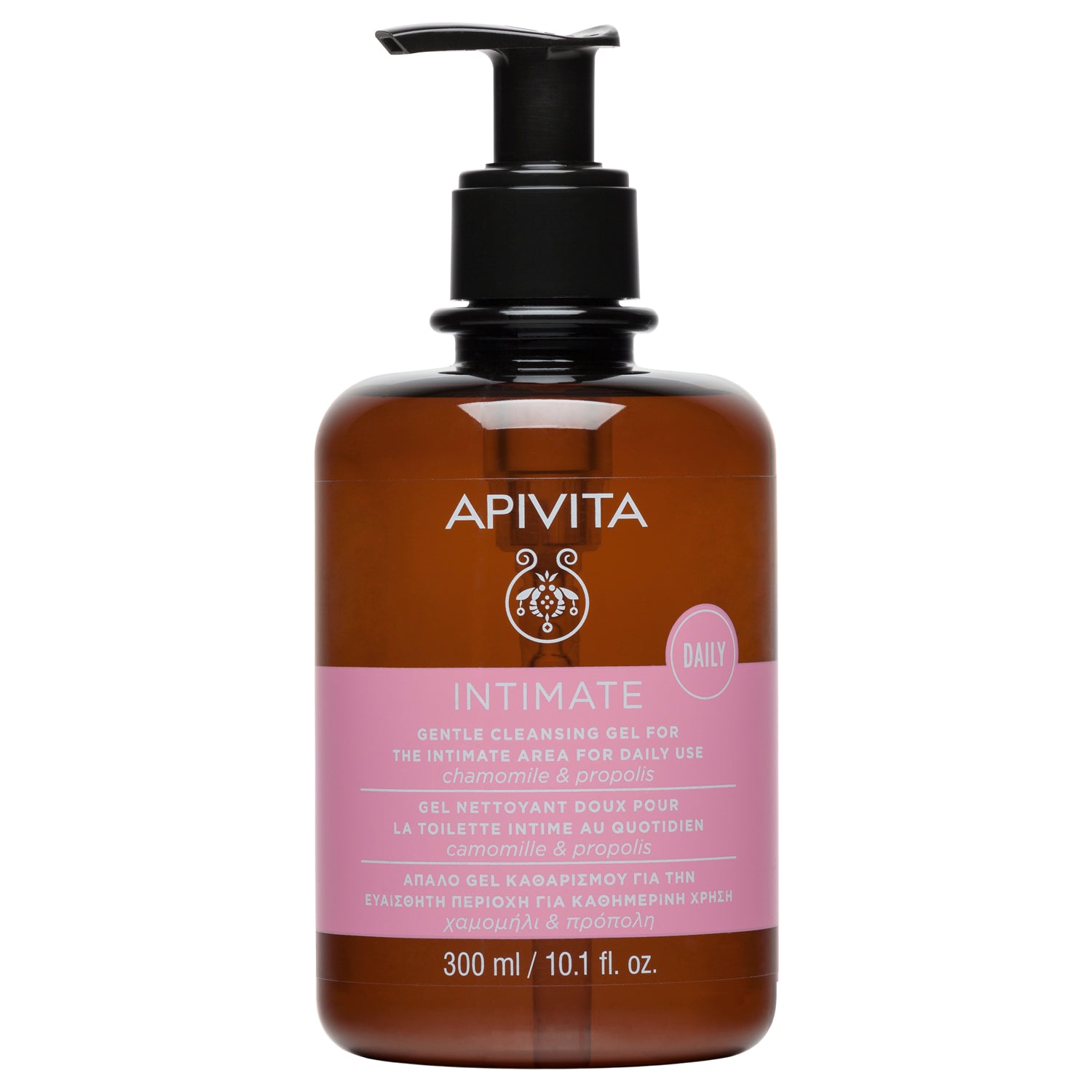 Apivita Gel Íntimo Daily 300mL – Equilíbrio do pH & Conforto