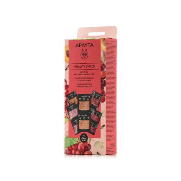 Apivita Vitality Snack Rotina de Rejuvenescimento 5 Unidades
