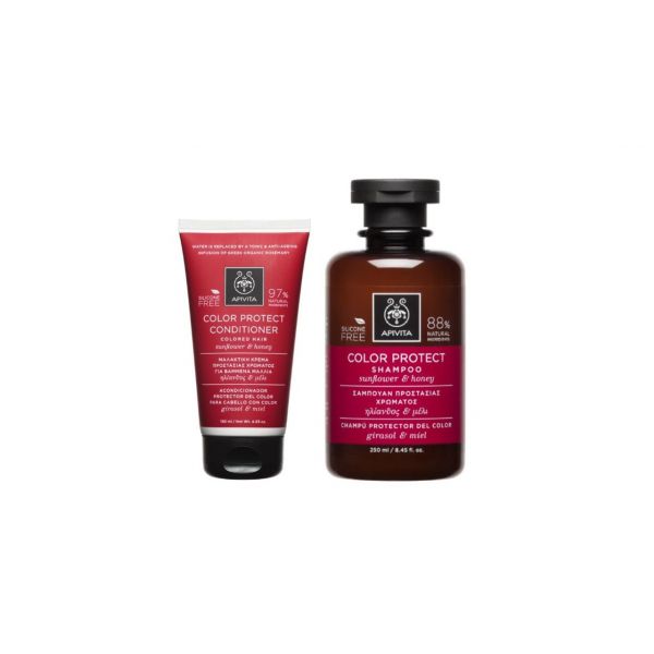 Apivita Shampoo Protetor Cor 250ml + Condicionador 150ml