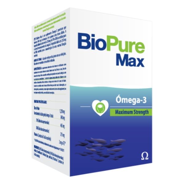 BioPure Max Ómega 3 30 Cápsulas