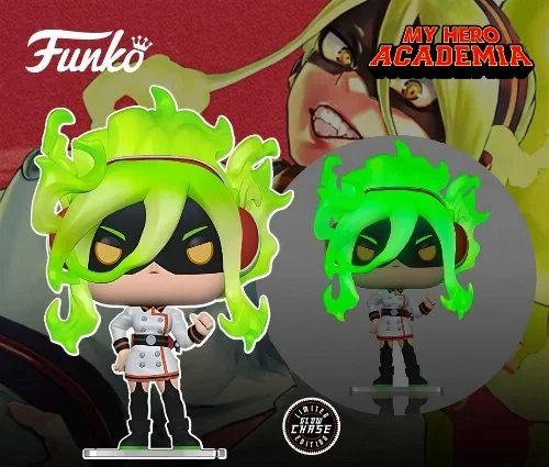 Funko POP! Animation: My Hero Academia - Burnin (Moe Kamiji) (Exclusive and Chase Bundle) #1484