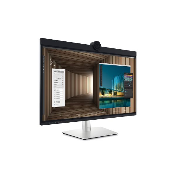 Monitor Dell 32" U3224KBA 6K 60Hz IPS Black DisplayPort HDMI Thunderbolt USB-C USB-A Ethernet Preto Prata