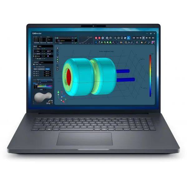 Dell Pro Max 18 Plus 18" QHD+ Intel Core Ultra 7 265HX 32GB 1TB SSD RTX PRO 3000 Windows 11 Pro (Teclado Espanhol)
